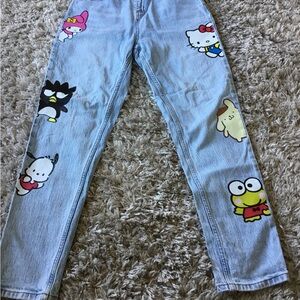 Hello Kitty Character Jeans size 7